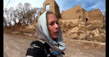 travel_yazd_female_motorcyclist | سفر به شهر یزد با توریست خانم موتور سوار -بخش اول