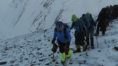 تور جذاب زمستانه صعود به قله کلوگان - اسپیلت البرز